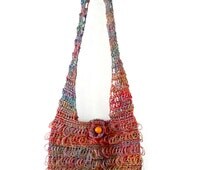 Reserved-Traditional ethnic Mochila Bag, Colombian Bag made of Fique