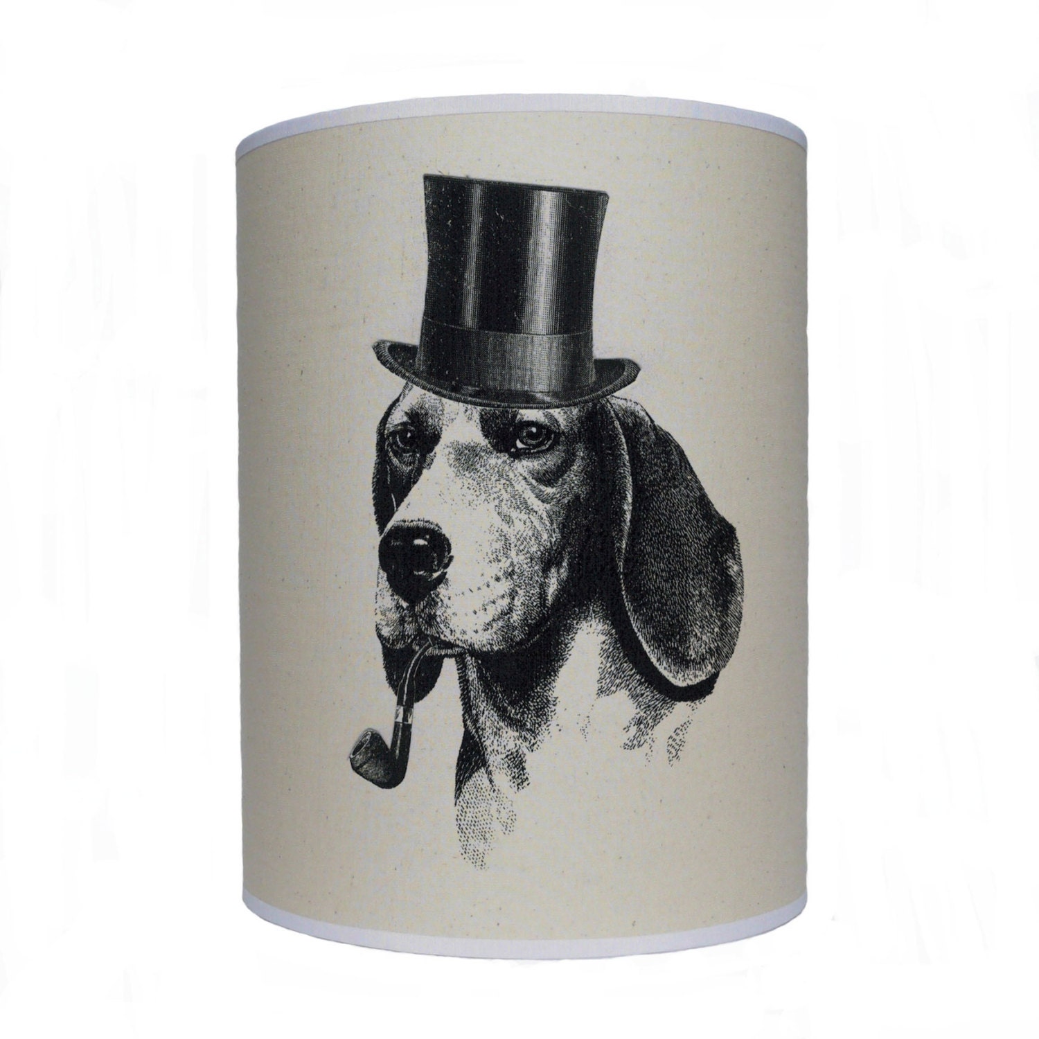 Dog with pipe shade/ lamp shade/ ceiling shade/ drum
