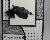 Items similar to Stampin Up Handmade Greeting Card: Graduation Card ...