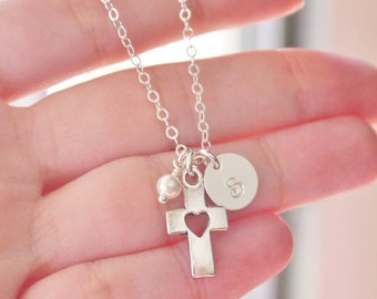 Baptism Necklace, Baby Dedication Necklace, First Communion Gifts, Christening Gifts, Baptism Gifts for Godchild, Baptism Gifts Girls, CDCB