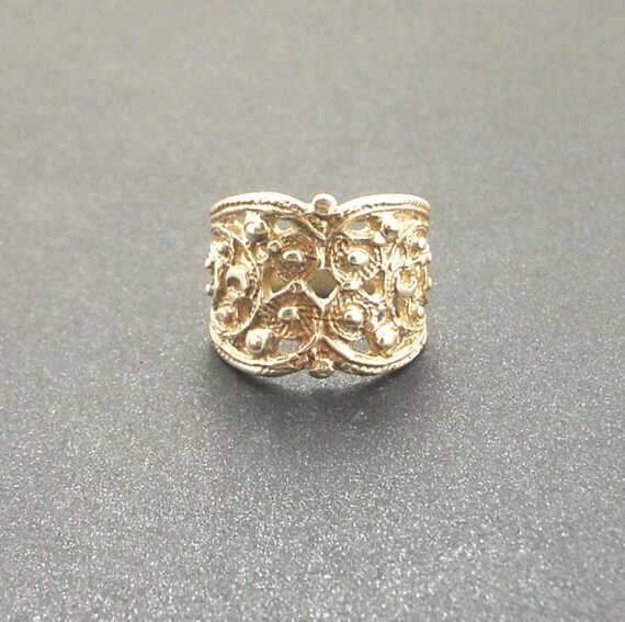 Sterling Silver Lost Wax Casting Ring