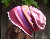 FRENCH ROSE TAM Women Ladies Double Sided Beanie Hat Spring Summer Fashion Roll Cotton Simple Cozy Cap Earthy Slouchy Hat Boho Modern FRENCH ROSE TAM Women Ladies Double Sided Beanie Hat Spring Summer Fashion Roll Cotton Simple Cozy Cap Earthy Slouchy Hat Boho Modern