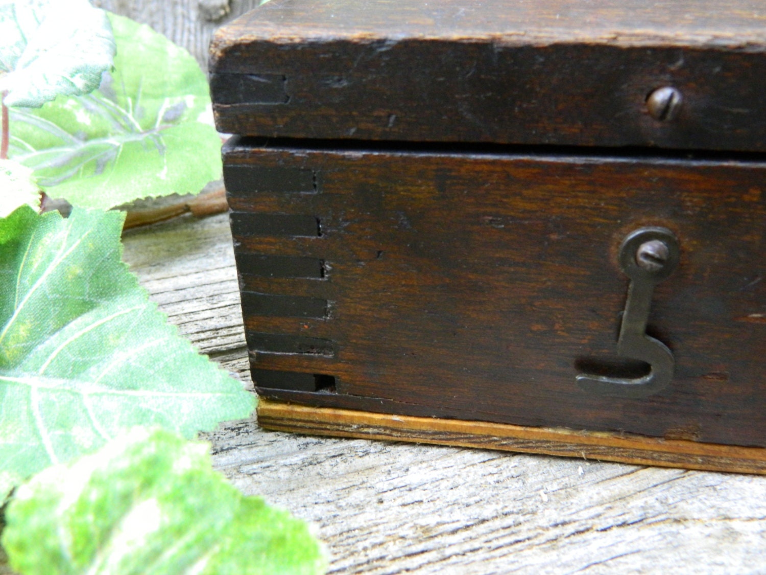 Antique Hardwood General Store Hardware Store Display Box