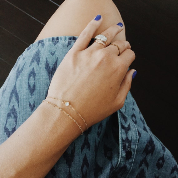 Single Crystal 14/20 Goldfill 14/20 Rose by JAYNEandJAMES on Etsy