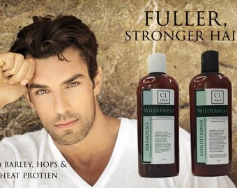 Wilderness Shampoo &amp; Conditioner with barley, hops and wheat protien - il_340x270.787859338_8zvi