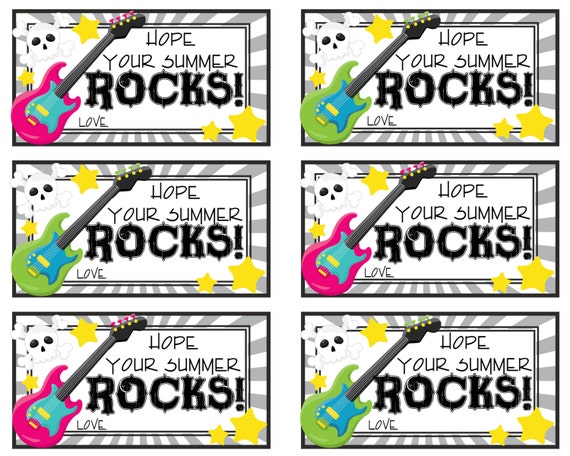 Printable End Of School Friend Gift Tags Hope Your Summer