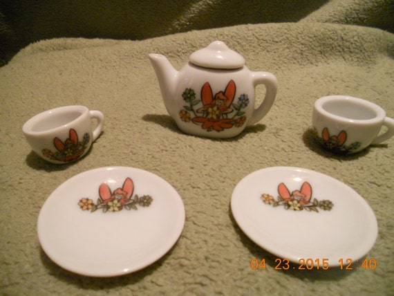 fairy tea set