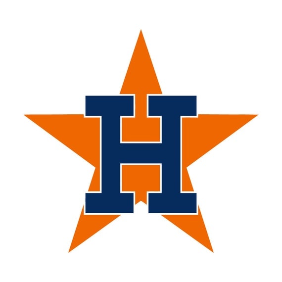 Houston Astros Decal Sticker 2 Color by Vaultvinylgraphics on Etsy