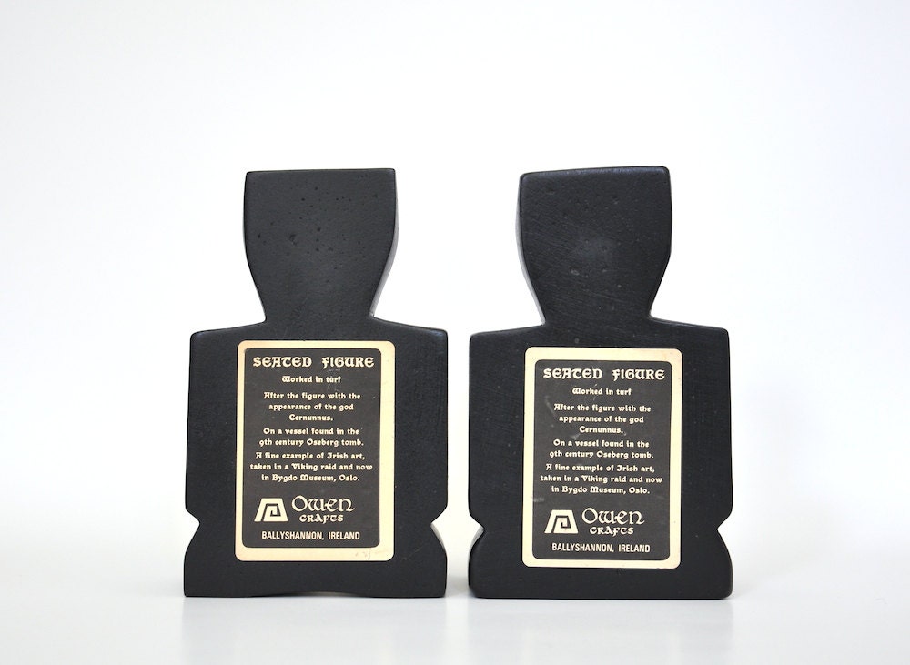Vintage Irish Bookends