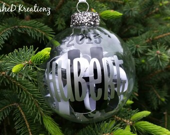 Personalized Wedding Ornament
