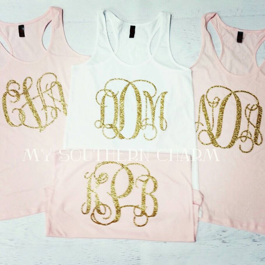 bridal party tanks