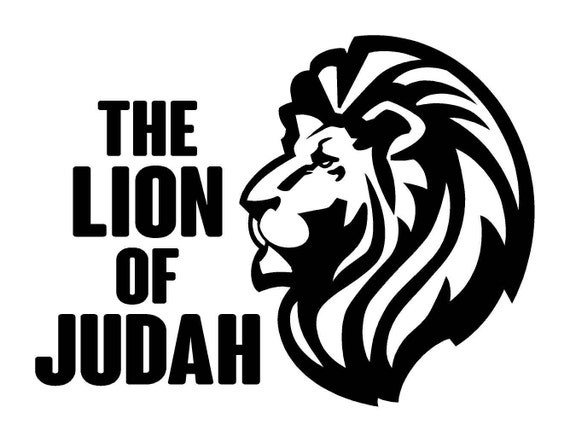 Lion of Judah Car Decal