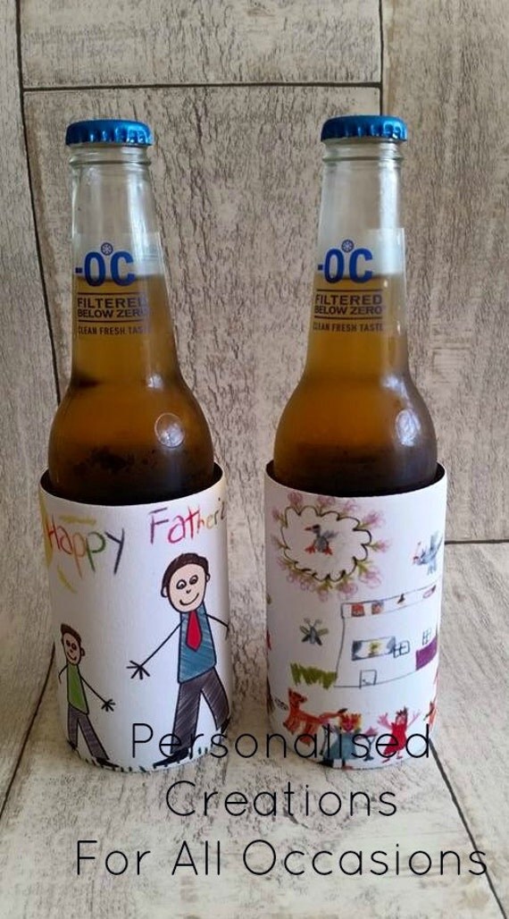 Items similar to Personalised Father's Day Stubby Holder/Cooler on Etsy