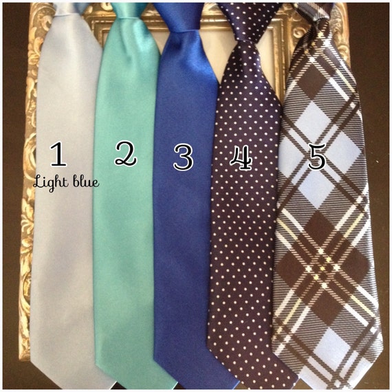 Baby boy or toddler neckties toddler ties baby by Winnylulubaby