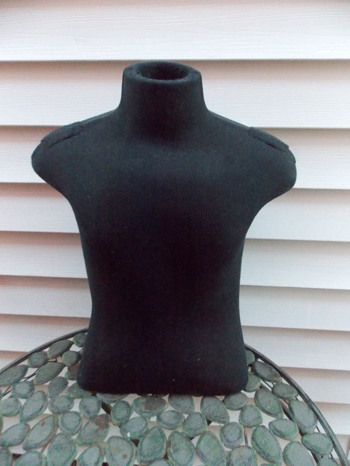 Male Short Torso Tabletop Shirt Mannequin Display Haunted