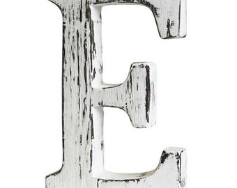 Hand made wooden letters.... shabby chic, each is different... 6" - 16cm high approx