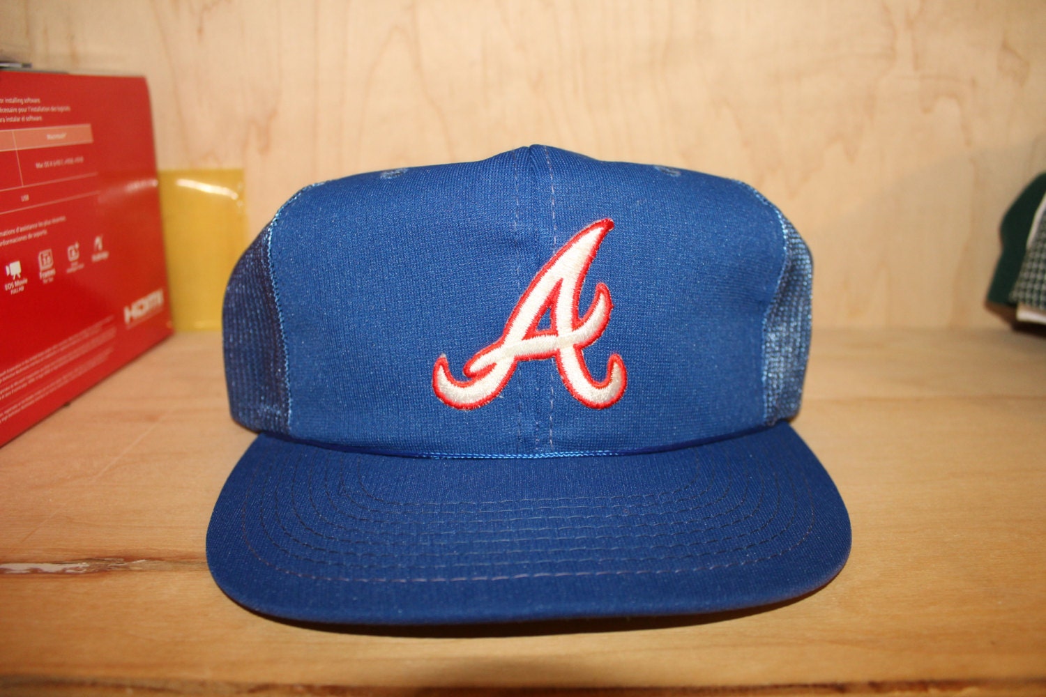 Casquette Vintage Années 80 Sport Magazine - Époque Bo Jackson - Snapback Mesh