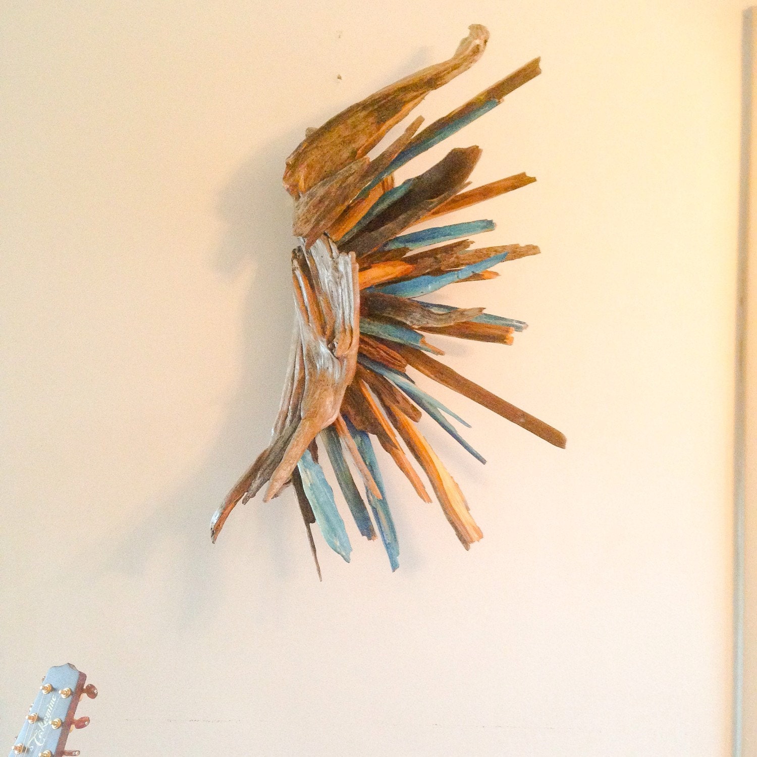 Driftwood Angel wing Driftwood Art Driftwood Sculpture Wall