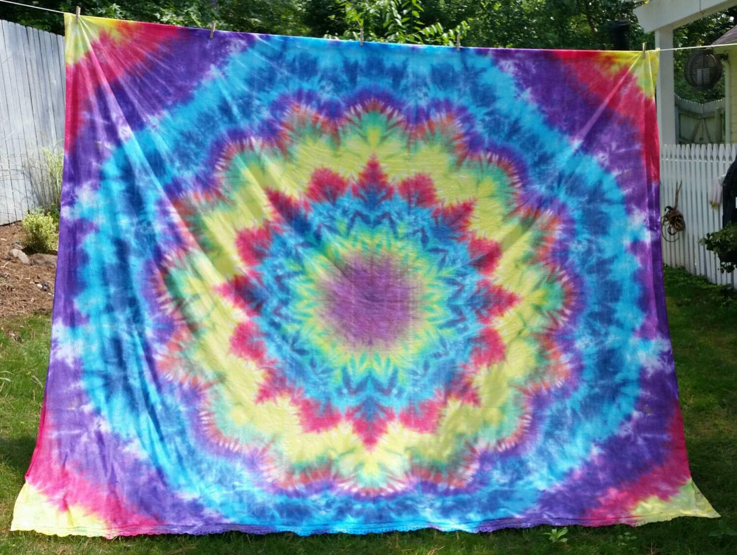 Tie dye/ Mandala/ Tie Dye Mandala/ Happy Colors/ by Dcraft6
