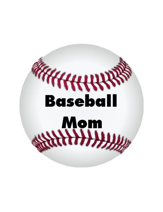 Baseball Mom Iron on Transfer personalized by SAVVYCOUNTRYDESIGNS