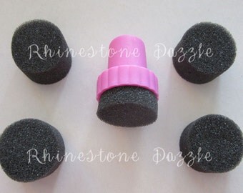 Nail Art Tool with 5 Sponges for nail art and nail design, makeup sponges