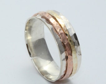 GS Silver Micro Stacking Set 10 Pezzi Anello A Fascia Intrecciata - Foto 6