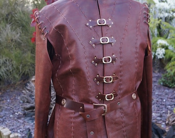 Jaime Lannister, Game of Thrones costume, 100% Real Leather Jacket. Latest version from season 5.