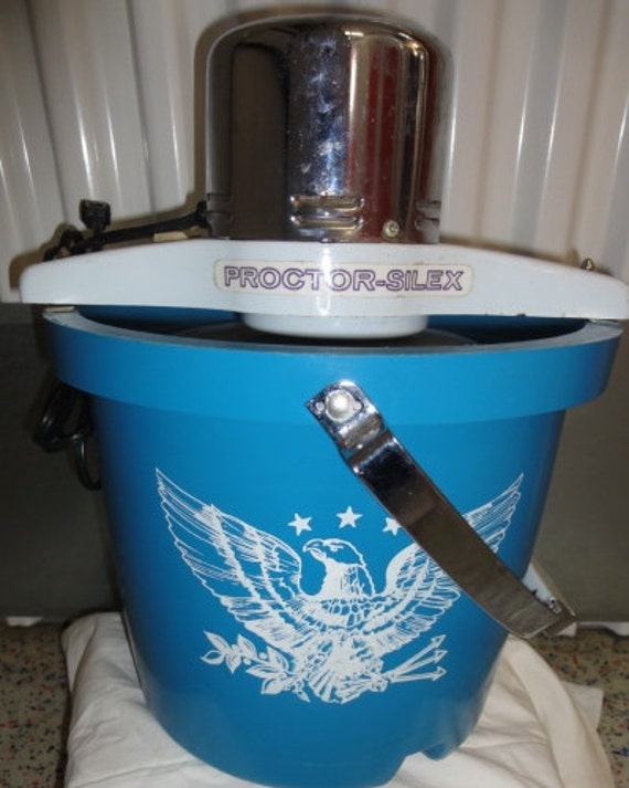 Vintage 1970's Electric Proctor Silex Ice Cream Maker