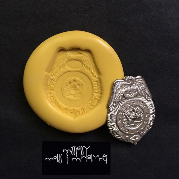 Special Police Silicone Mold