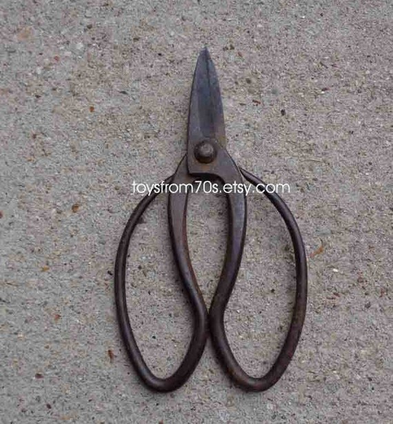 Vintage Japanese Bonsai Scissors Uekiya Hasami Shears sharp