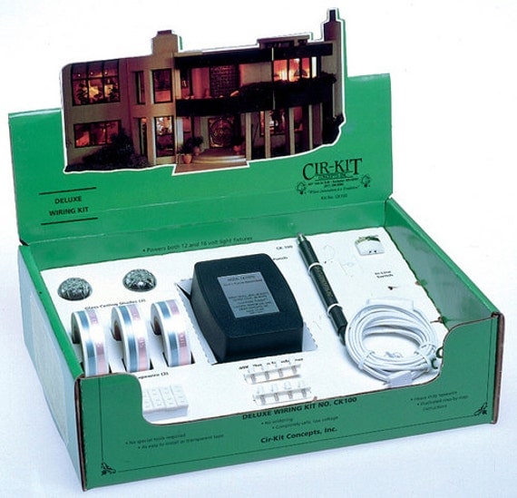 Cir-Kit Deluxe Wiring Dollhouse Lighting Kit wiring dollhouse lights 