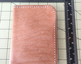 Handmade leather wallet