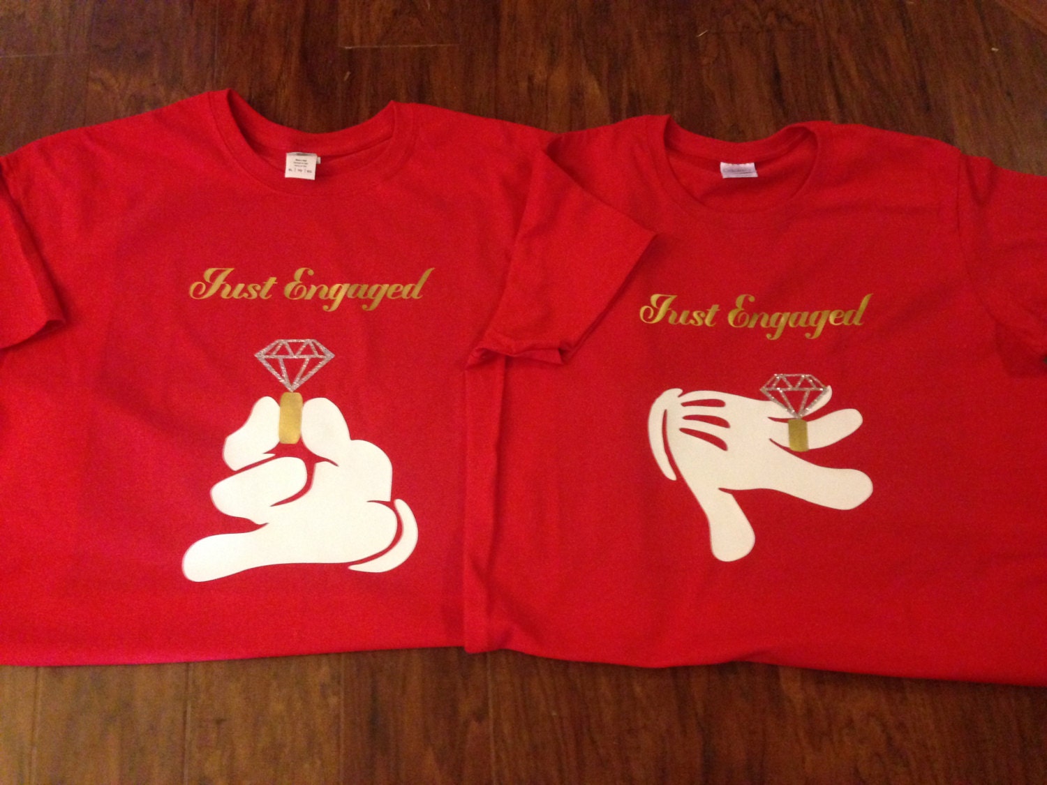 disney proposal shirts