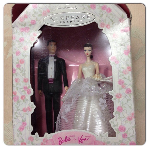 barbie and ken wedding cake topper