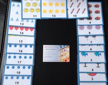 popular items for number flashcards on etsy