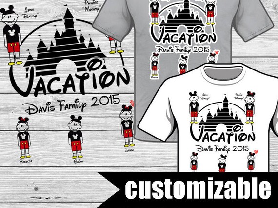 disney vacation iron on transfers