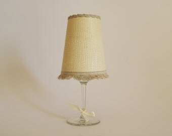 Hessian Lampshade Home Decor Rustic, Home Rustic, Home Decorations, Home Decor Ornament, Candle Holder Rustic
