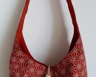 Red tassel bag