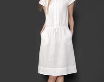Linen Dress - OS38363-23