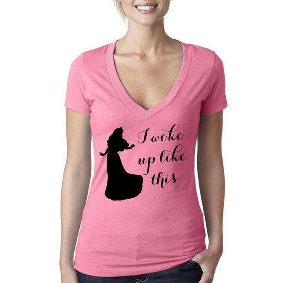 womens sleeping beauty shirt