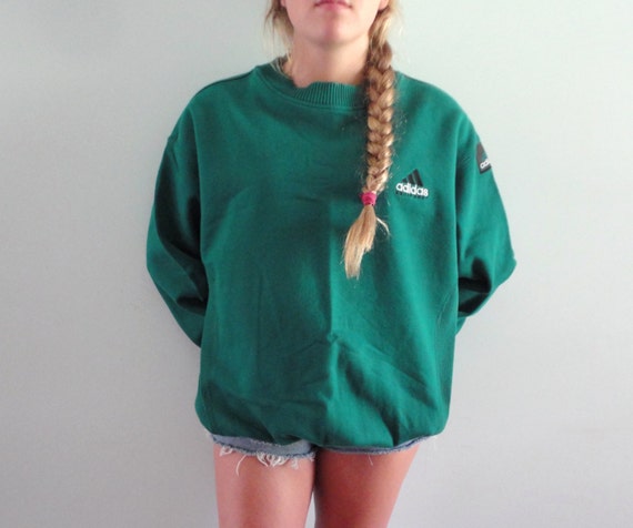 mint adidas sweatshirt