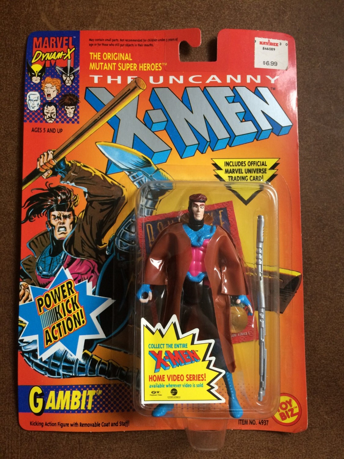 marvel gambit toys