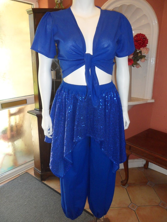 Plus Size Belly Dance Harem Pants and Bolero Set Size 20/22