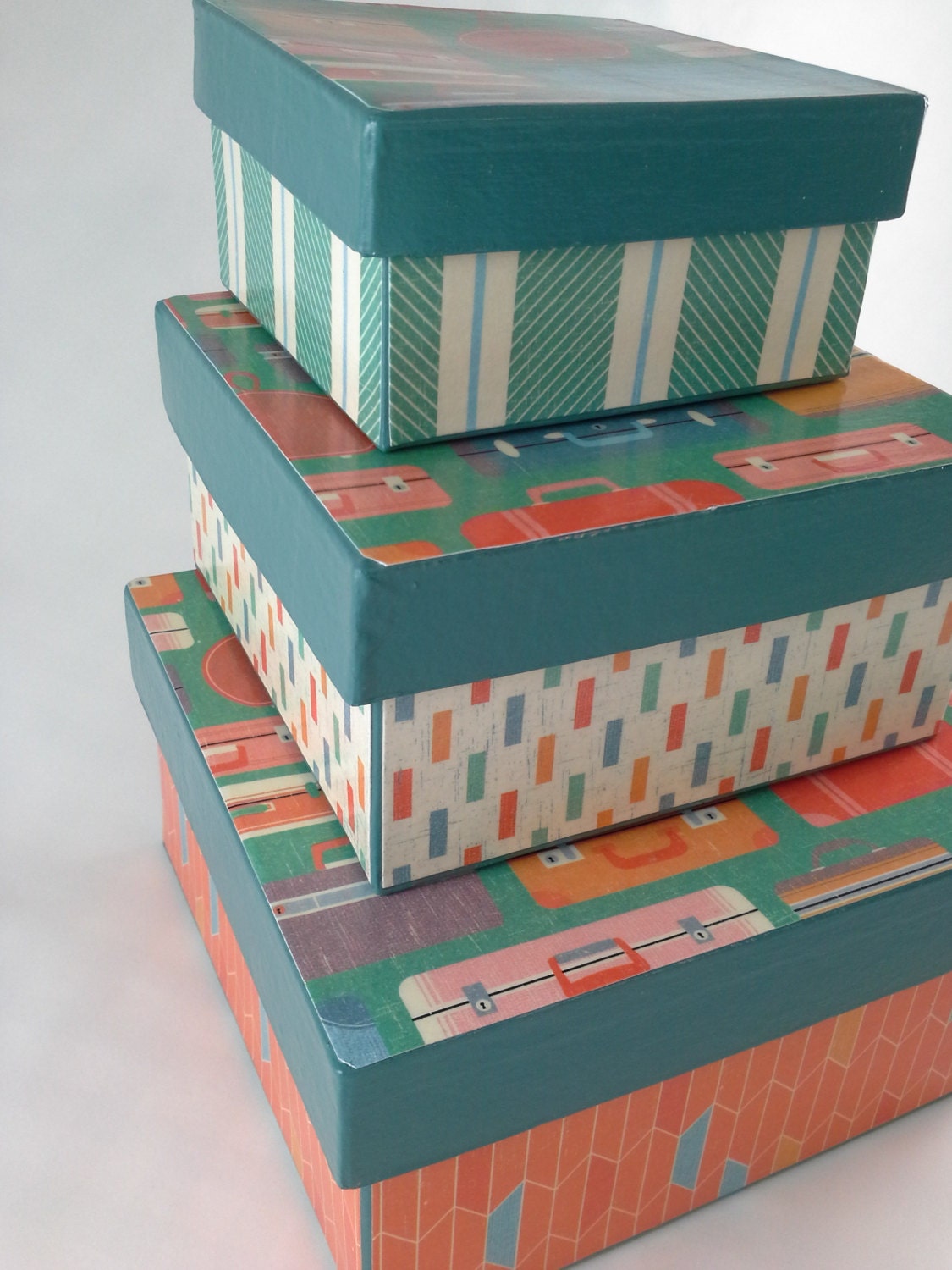 SALE Reduced Price Decorative Box Set Nesting / Stacking