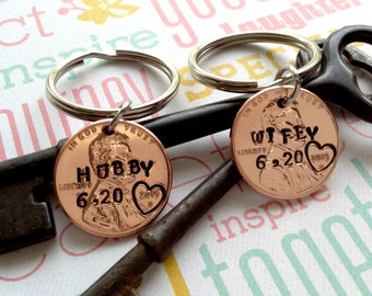 Funny Couple Keychain Anniversary Keychain For Martinique