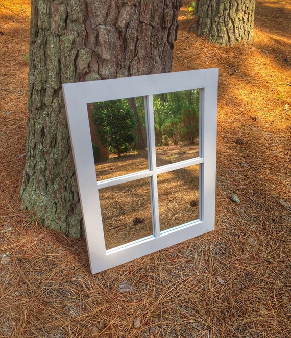 Faux Window Mirror