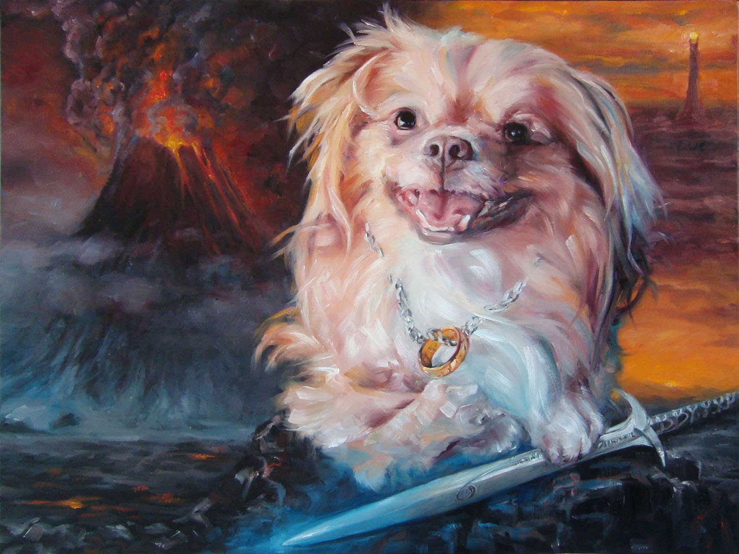 lord of the rings dog creatures