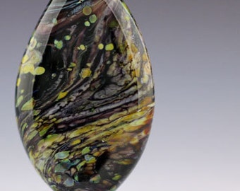 Cosmos Handmade Lampwork Glass Focal Bead SRA