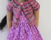 Summer Knitted Cardigan - Doll Clothes to fit Kidz n Cats, Gotz Happy ...
