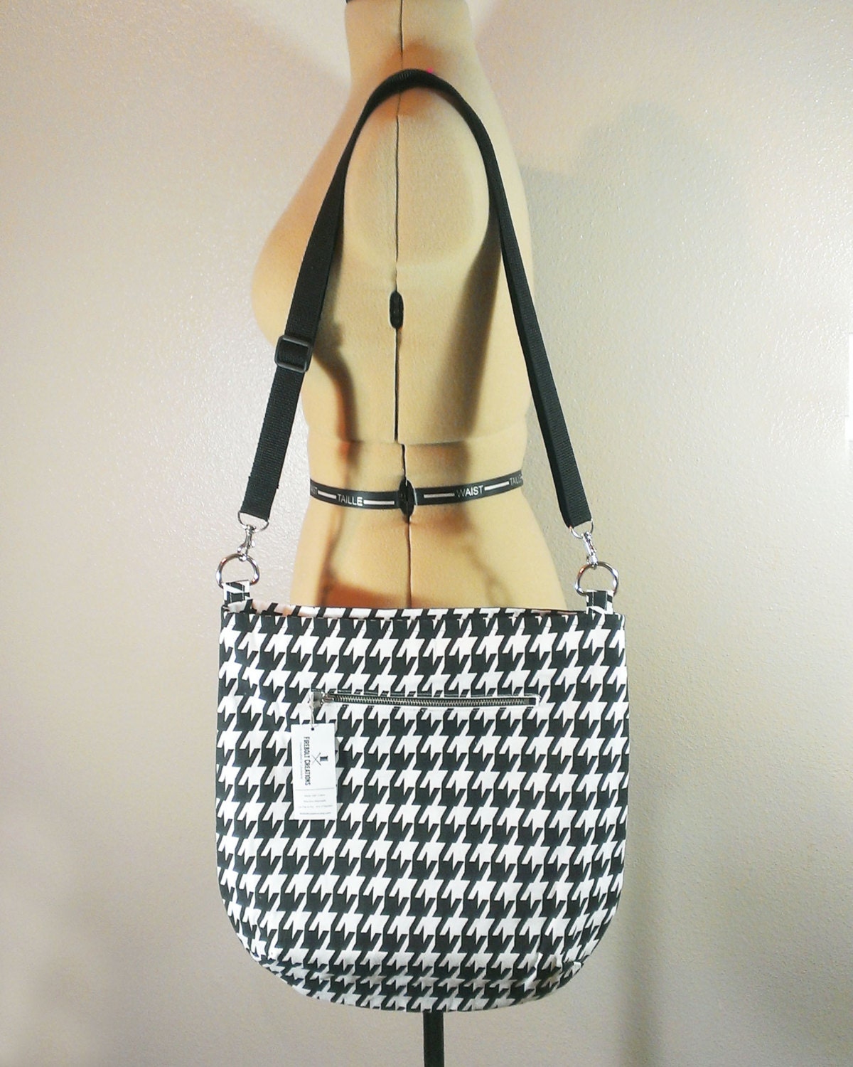 houndstooth michael kors purse